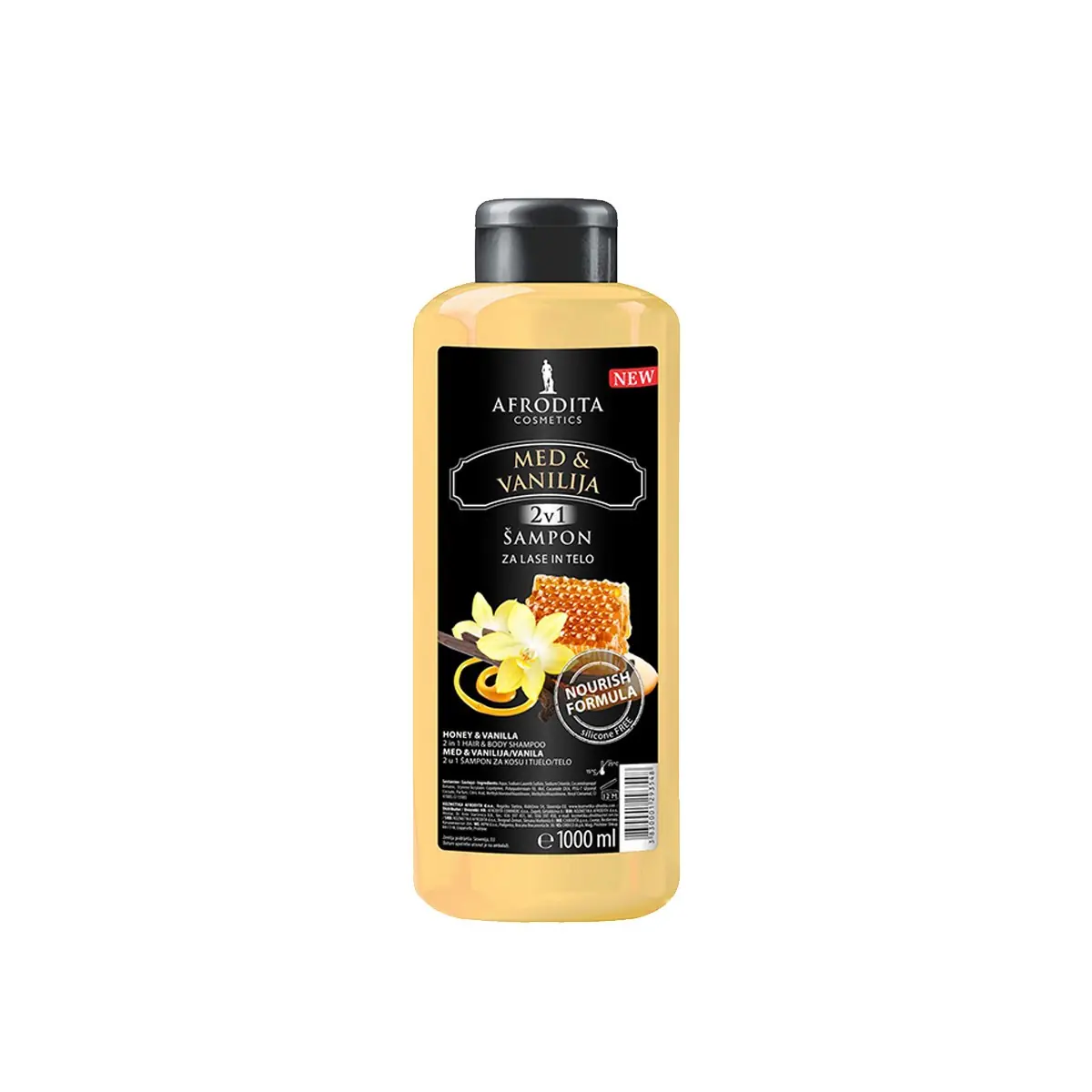 Shampo per floke mjalt Afrodita 1L