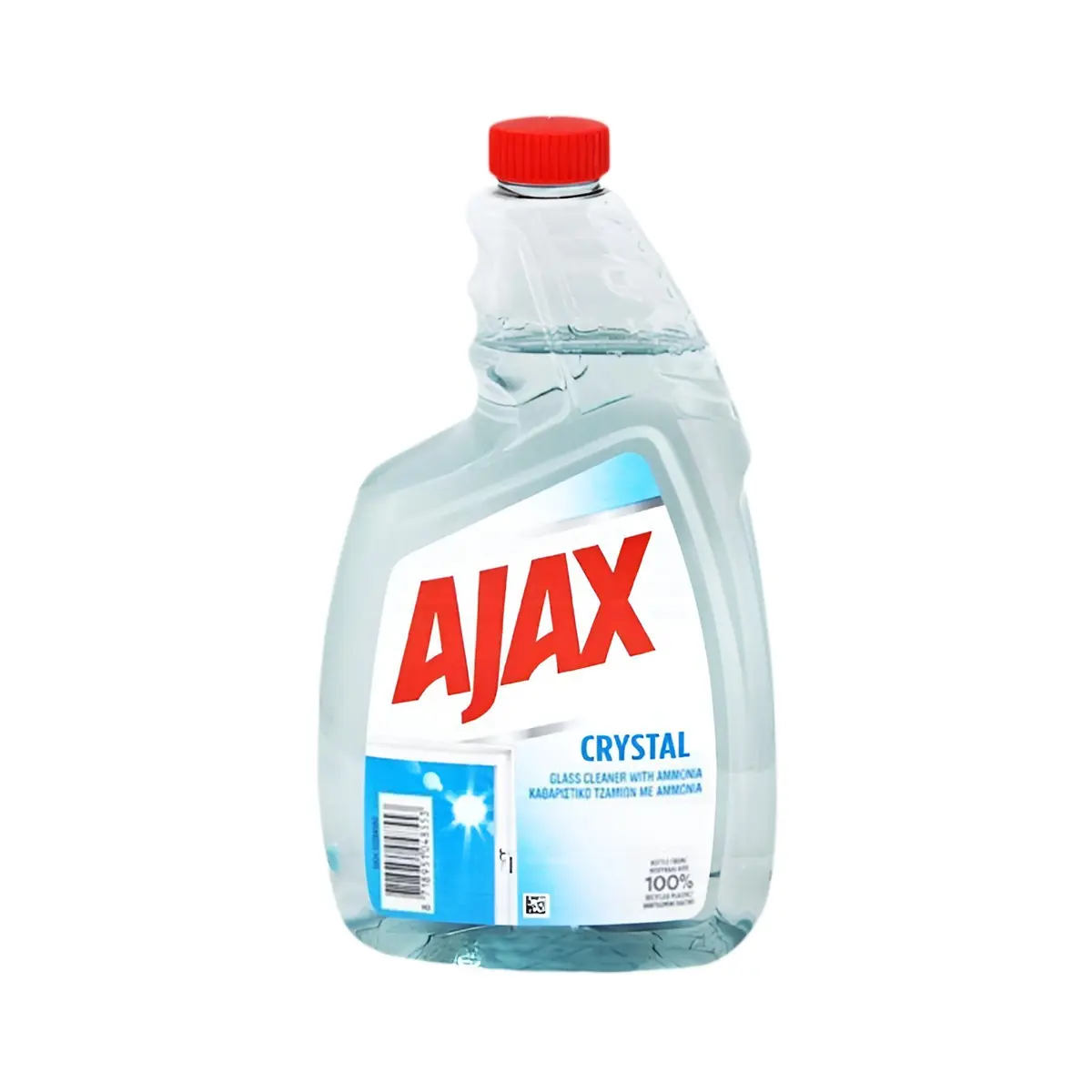 Detergjent Xhama Ajax Crystal Refi 750ml