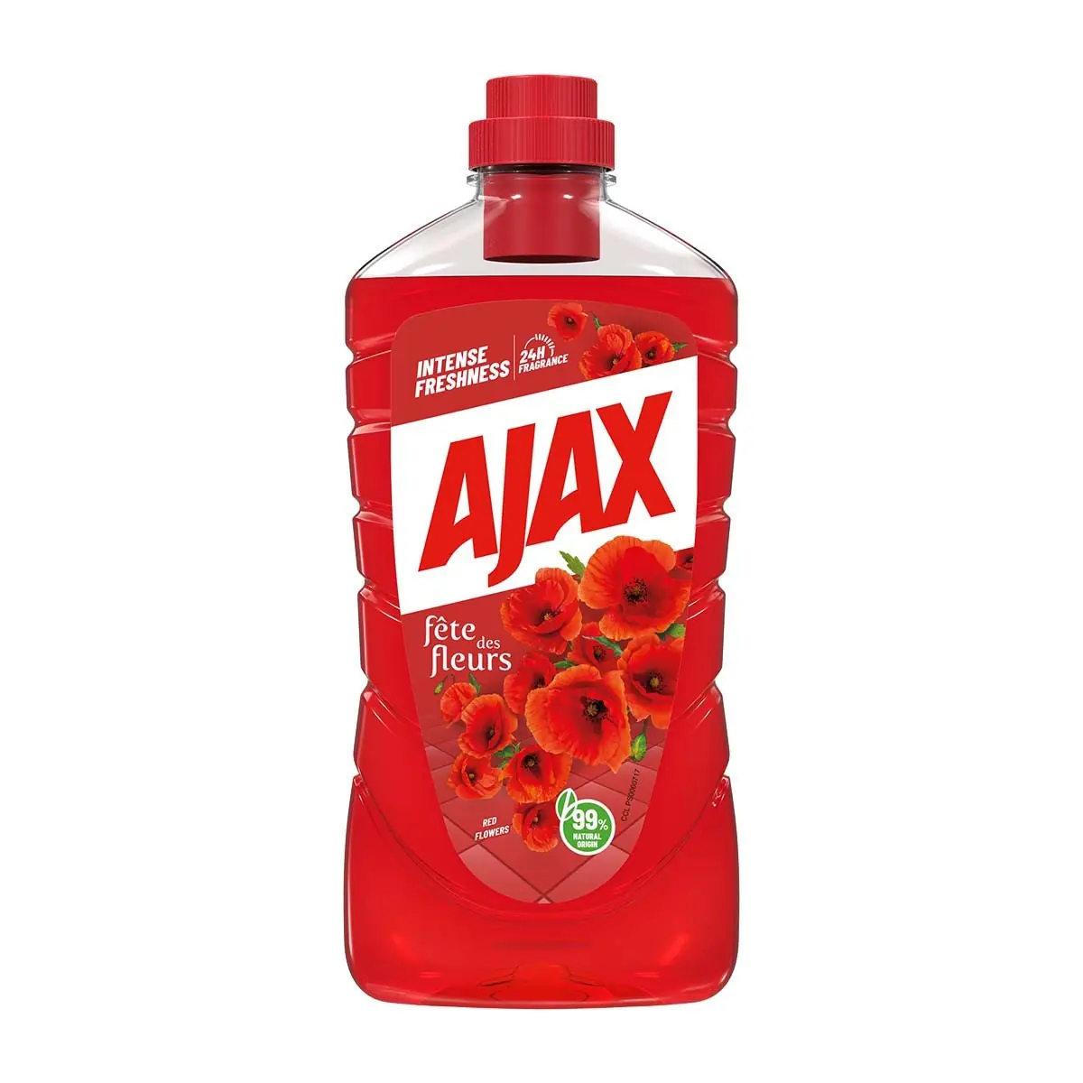 Detergjent Pllaka Ajax Red 1L