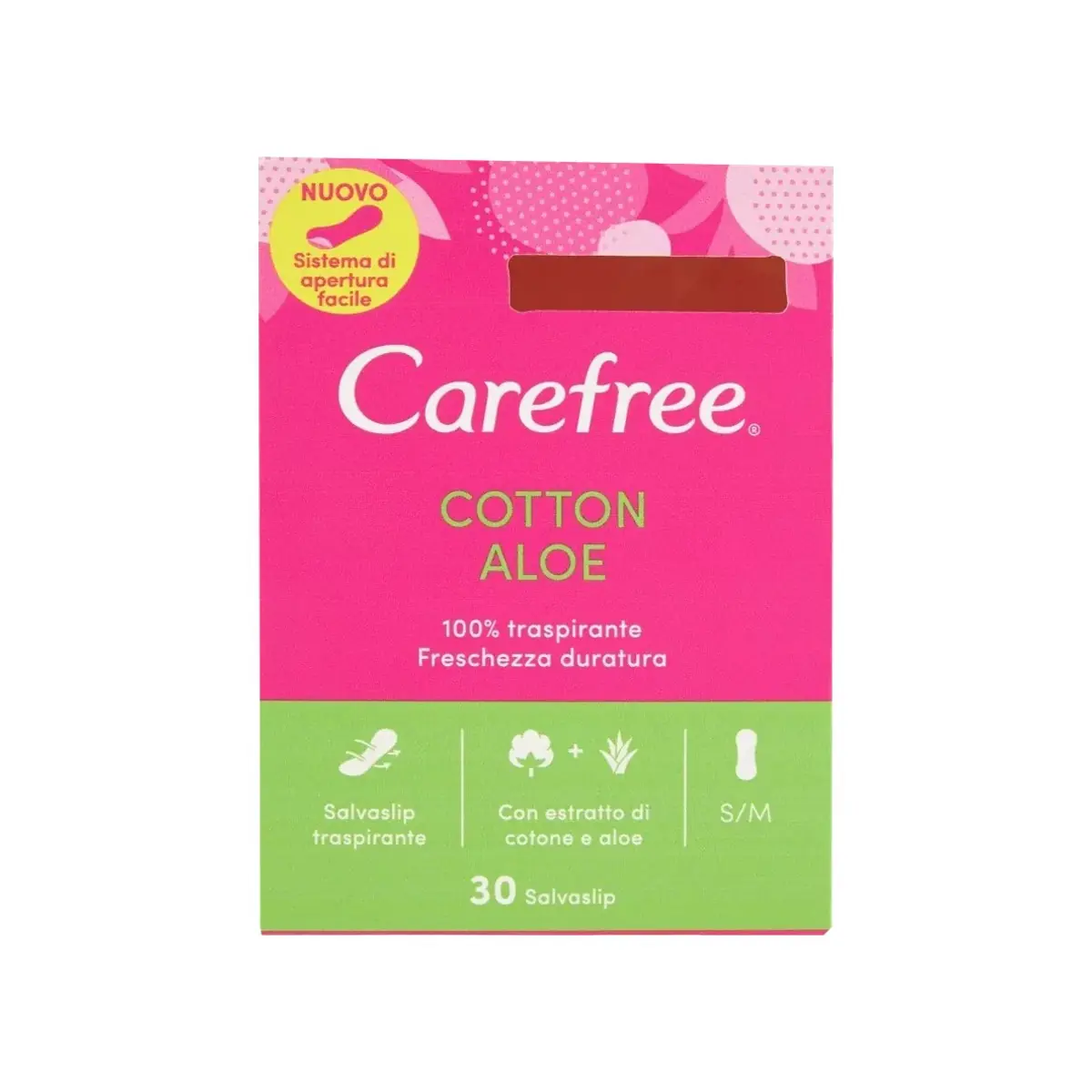 Vata ditore Carefree cotton Aloe 30cop