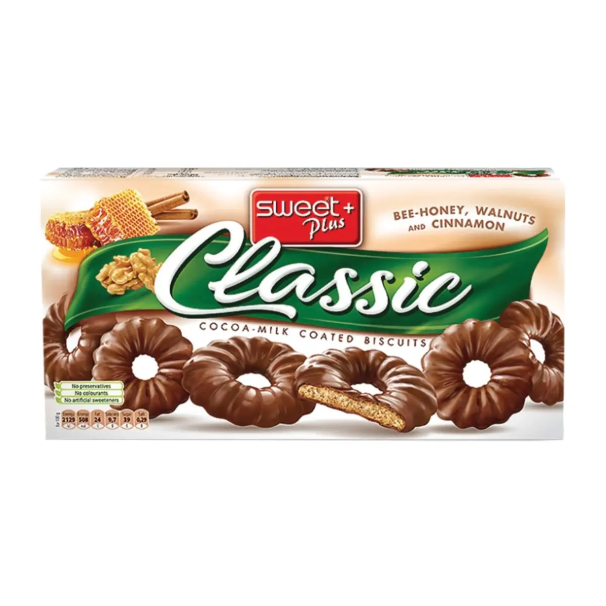 Biskota me mjalt Classic SweetPlus 170gr