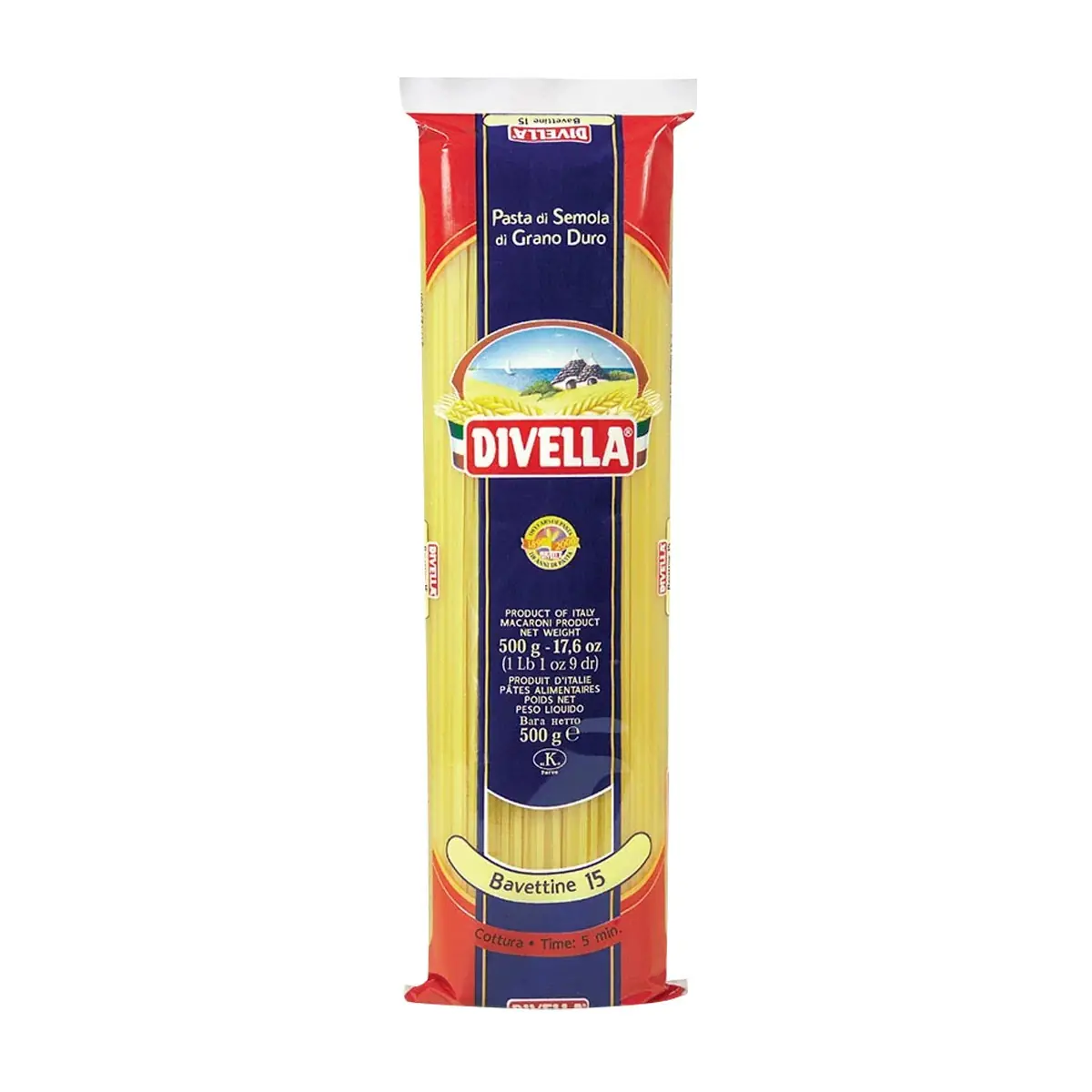 Shpageta 15 Divella 500gr
