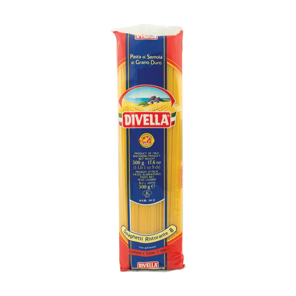 Shpageta 8 Divella 500gr