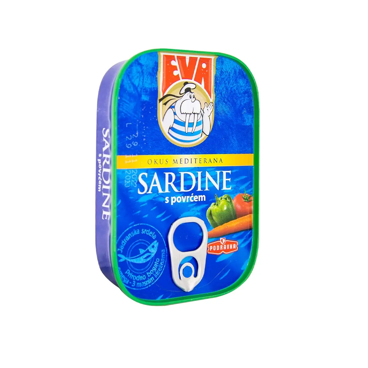 Sardinë me perime Eva 100gr