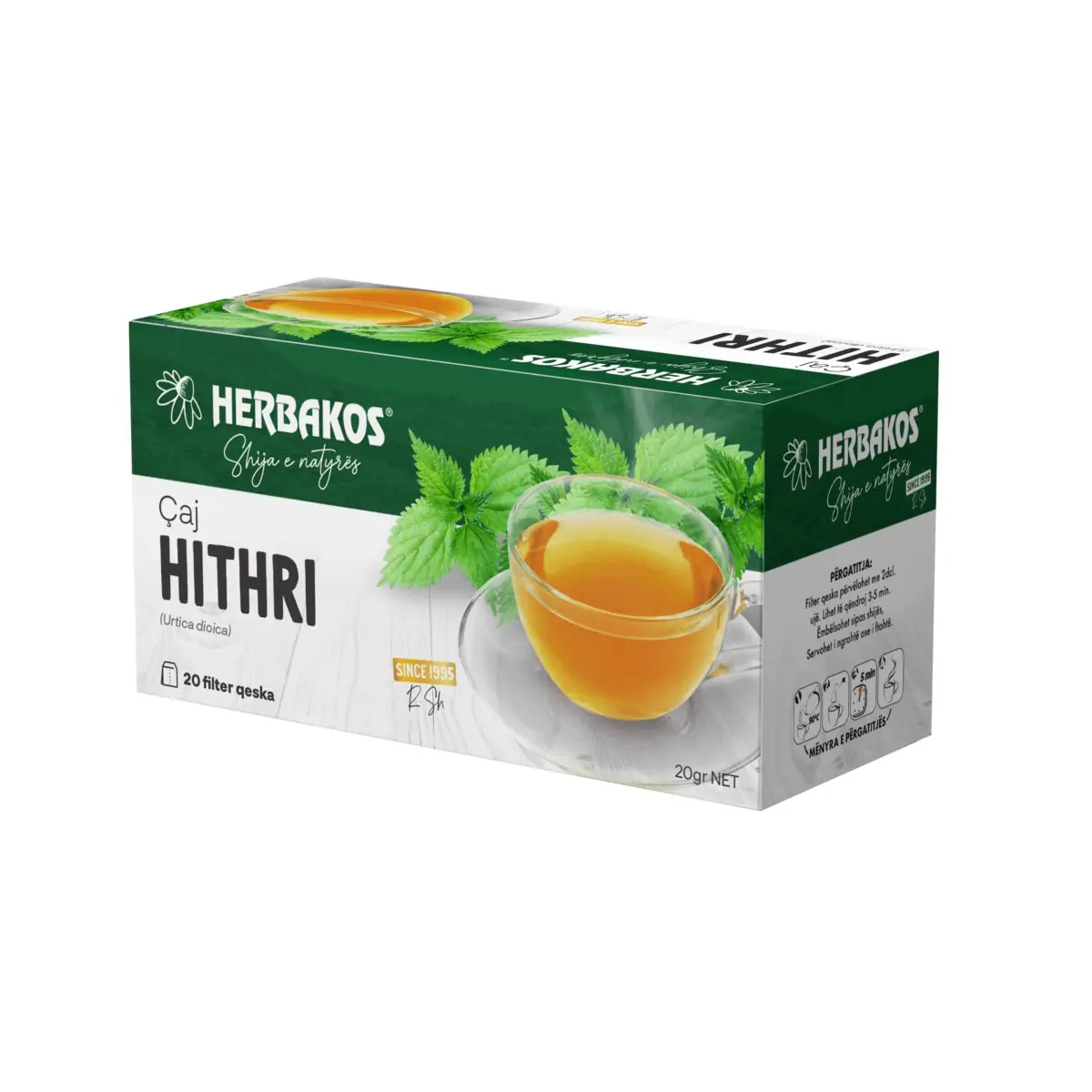 Çaj filter hithi Herbakos 20gr