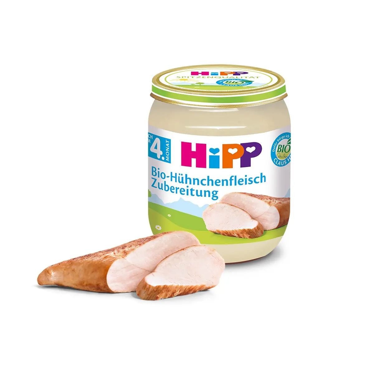 HIPP MISH PULE PA SHTESA 125gr