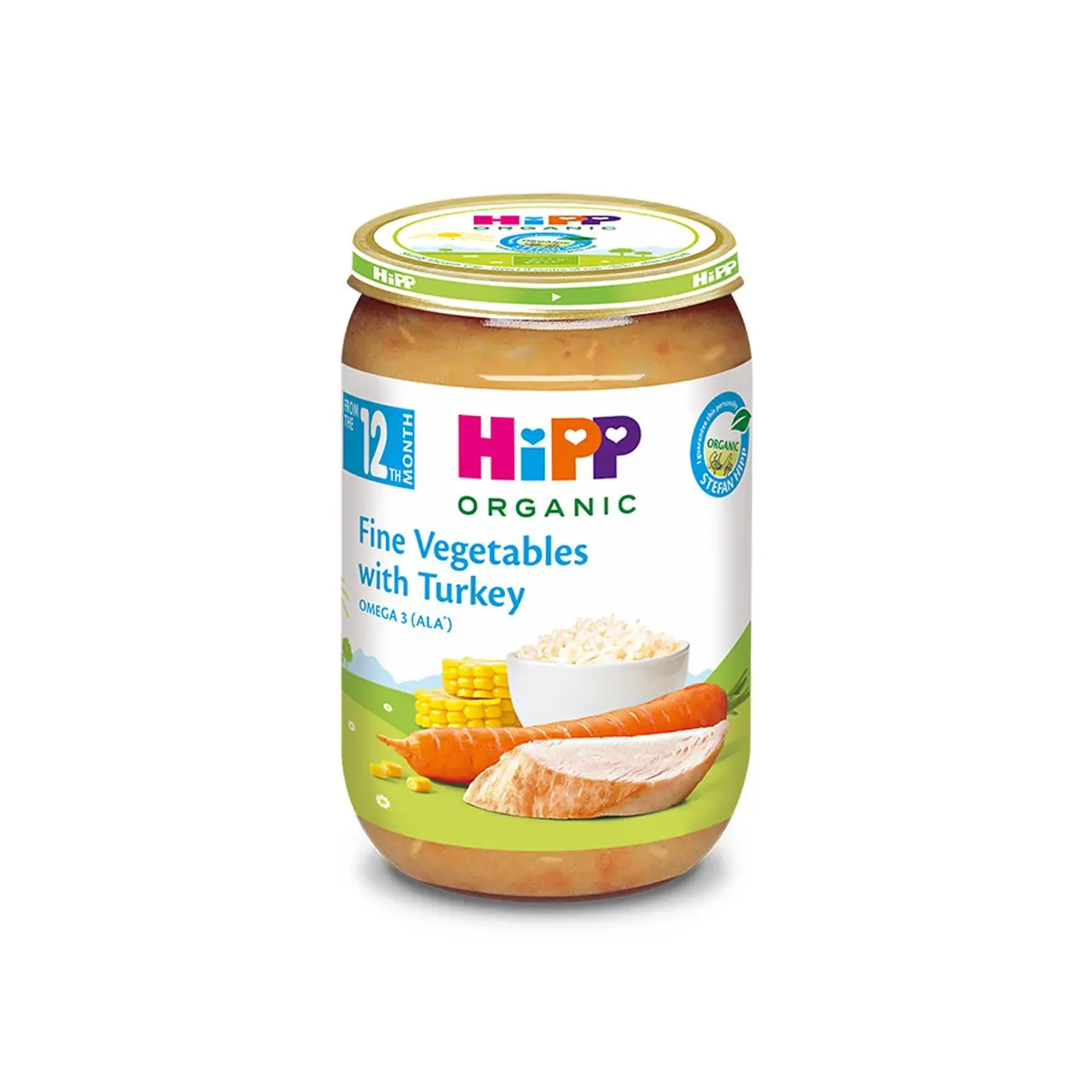 HIPP PERIME ME GJEL DETI 220gr