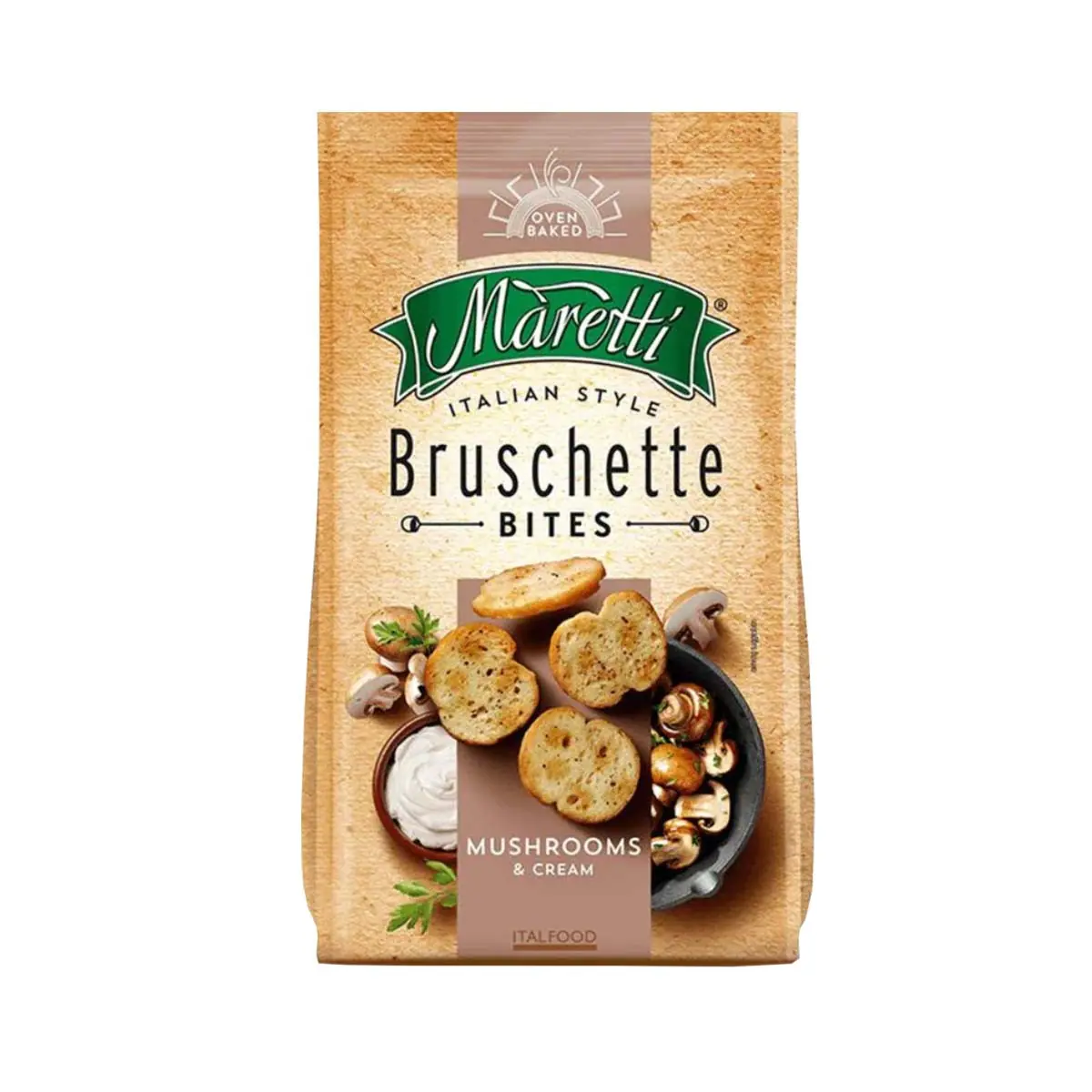 Brusketa me djath&kepurdha Maretti 70gr