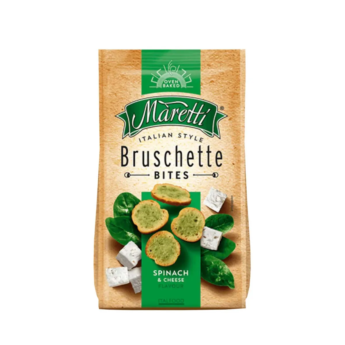 Brusketa me djath&spinaq Maretti 70gr