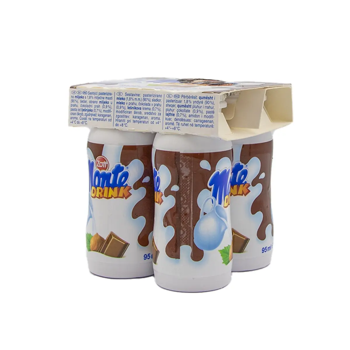 Qumësht Drink Monte 4x95ml