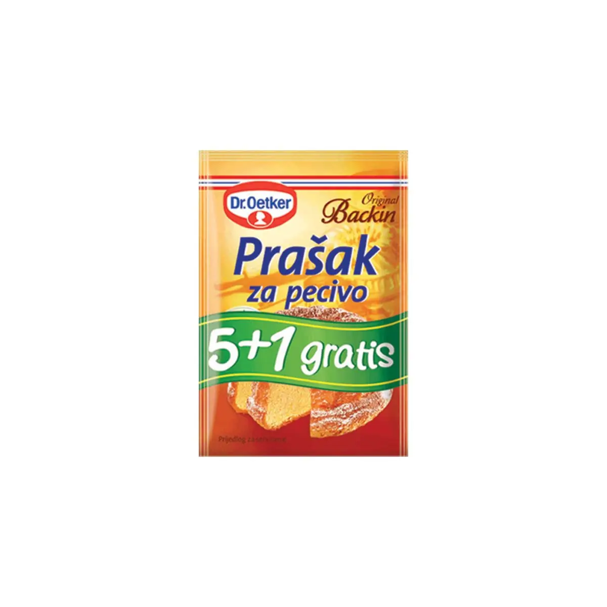 Pluhur per pjekurina Dr.Oetker 12gr 5+1