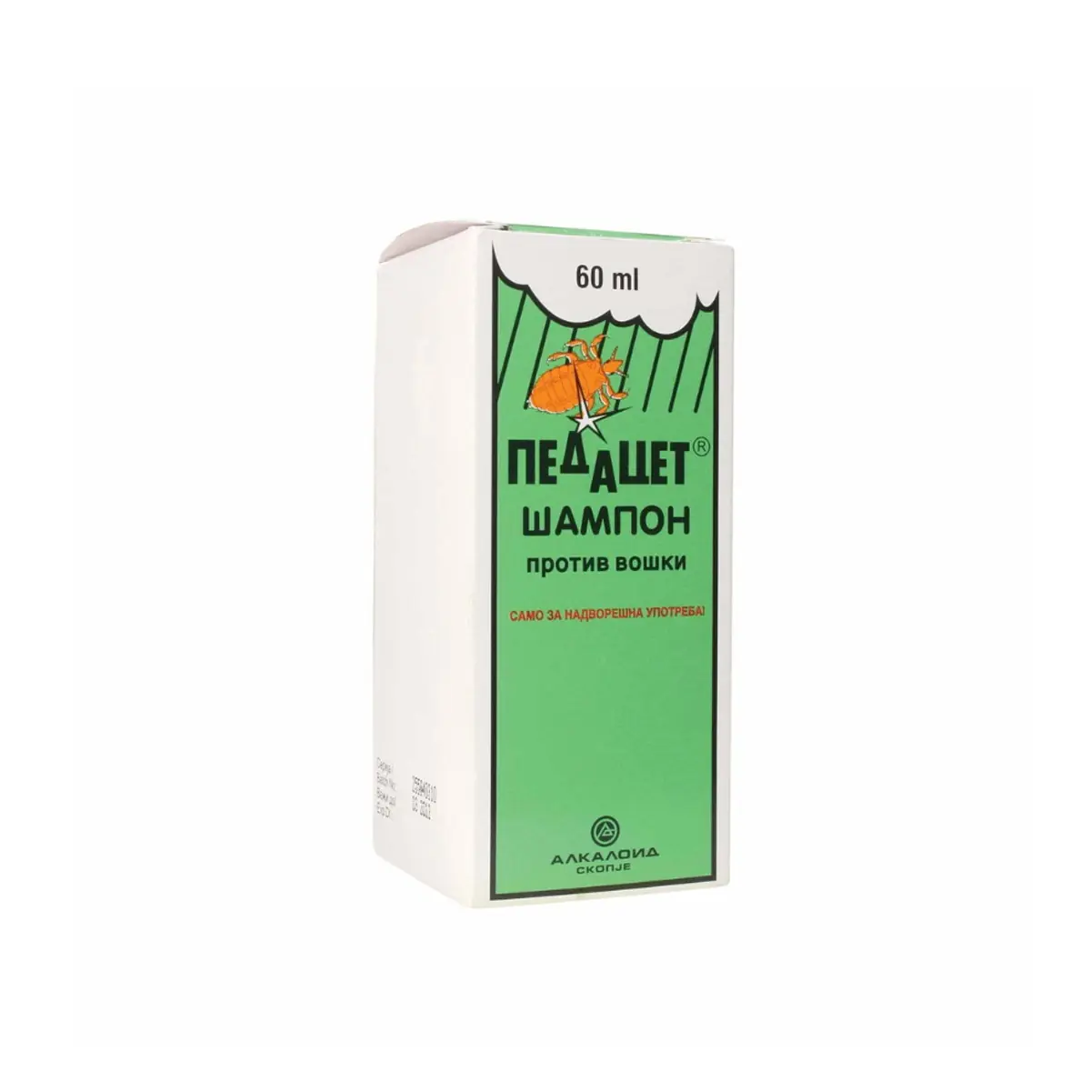 PEDACET SHAMPON 60ml