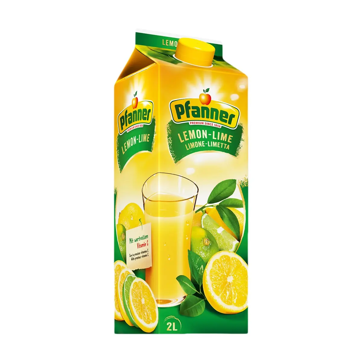 Leng lemon dhe limes Pfanner 2L