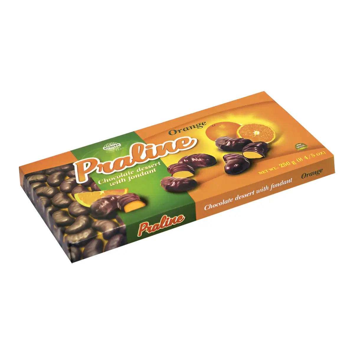 Praline me portokall Evropa 250gr