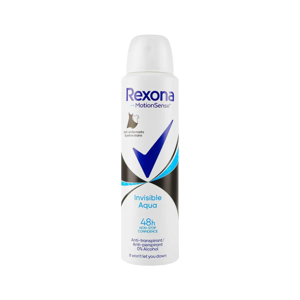Deo per femra invisible aqua Rexona150ml