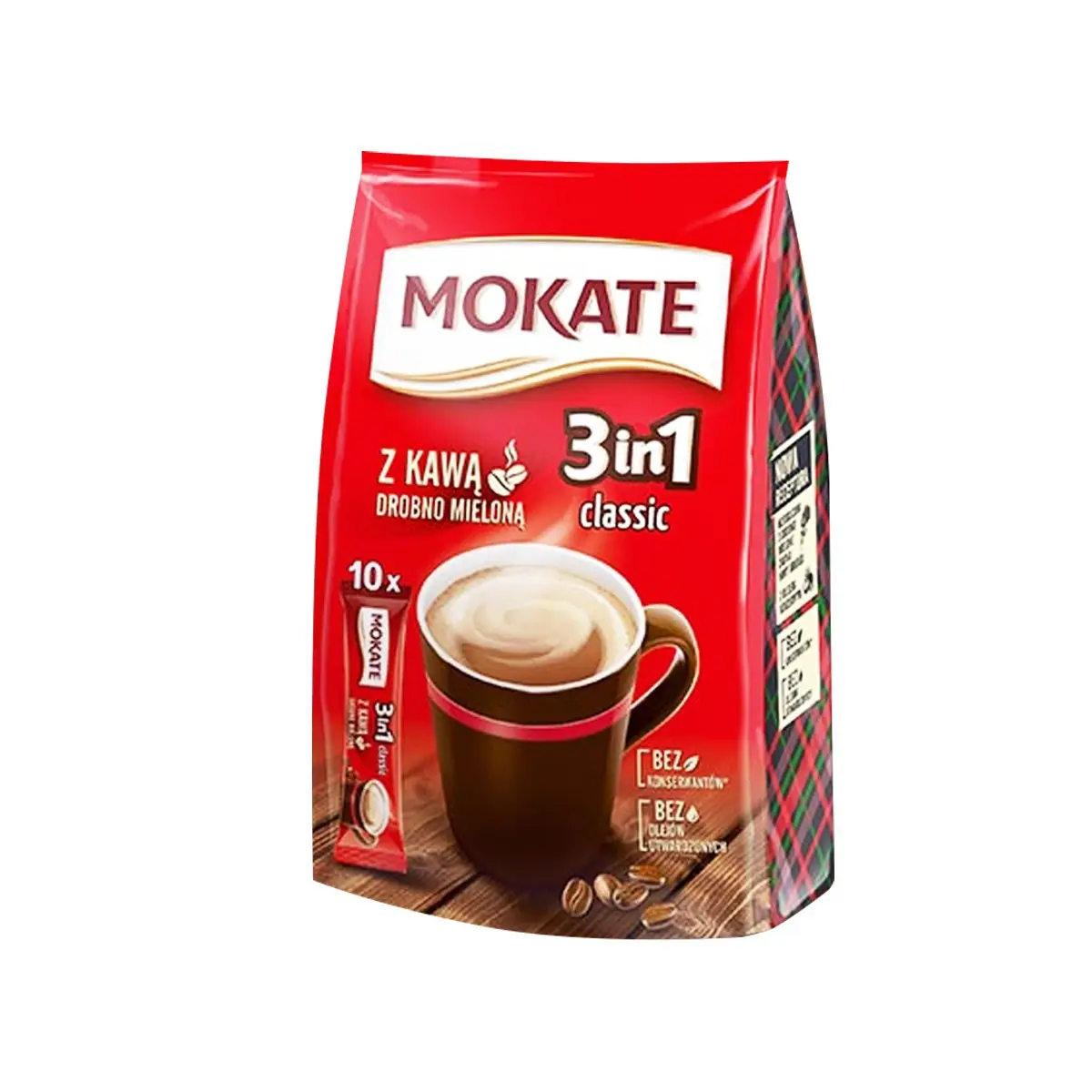 Kafe instant qese Mokate 3in1 10x18gr