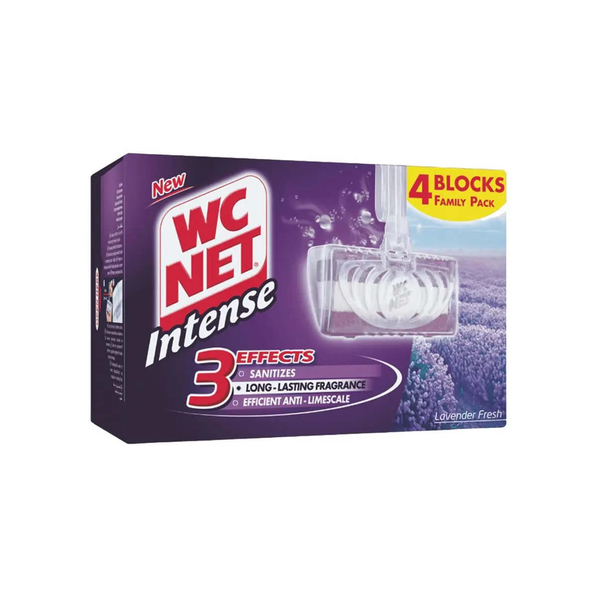 WC RIM BLOCKS LAVANDA 4pcs