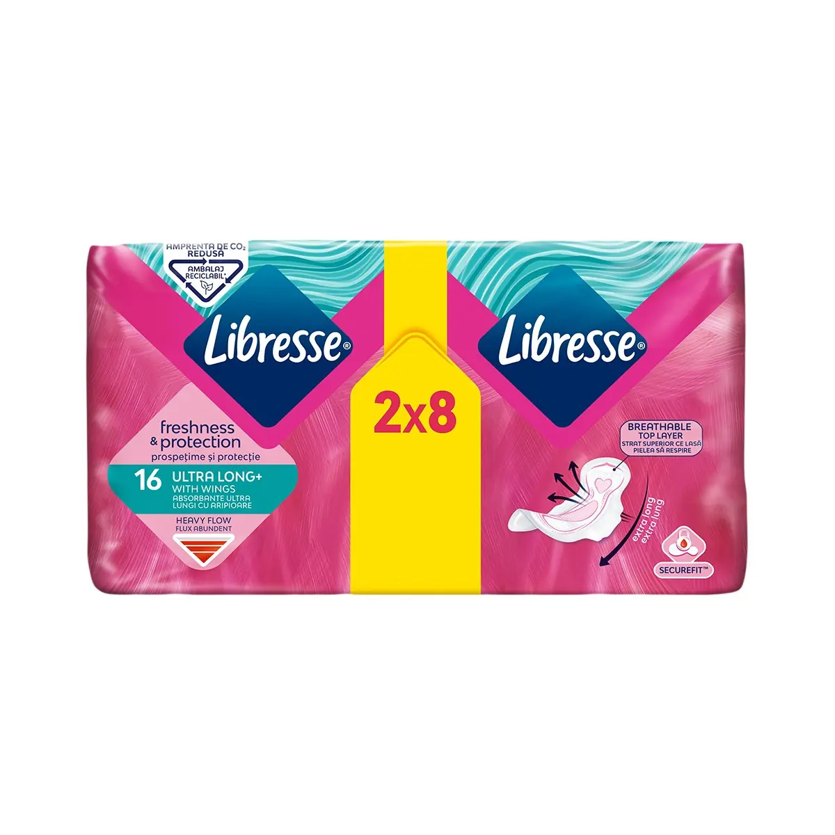 Vata higji. Libresse long wing duo 2x8co