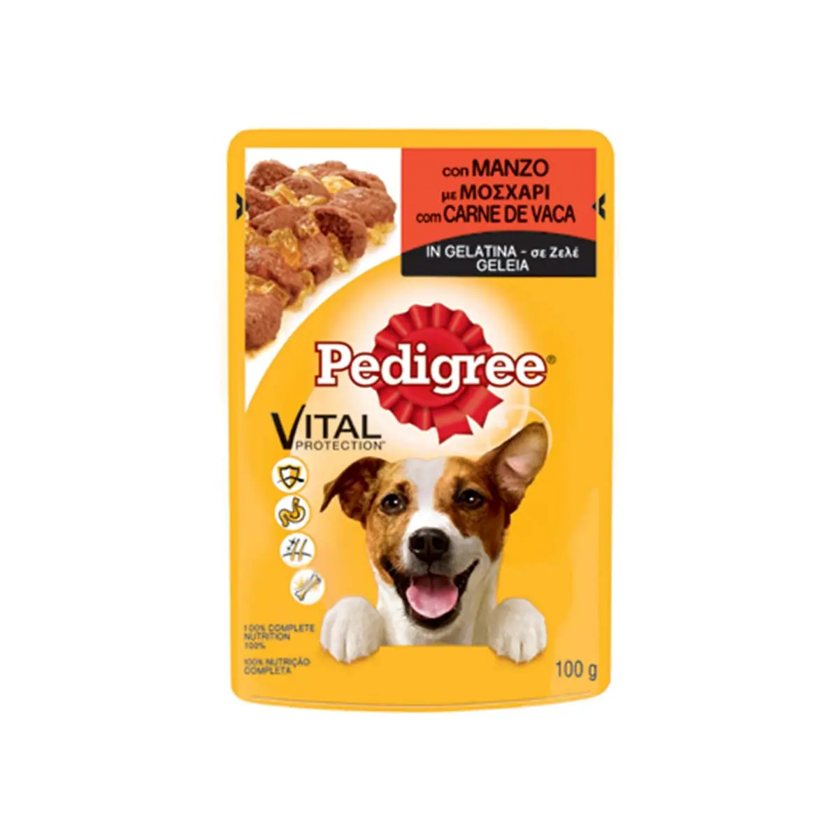 PEDIGREE POUCH AD BE. 100gr