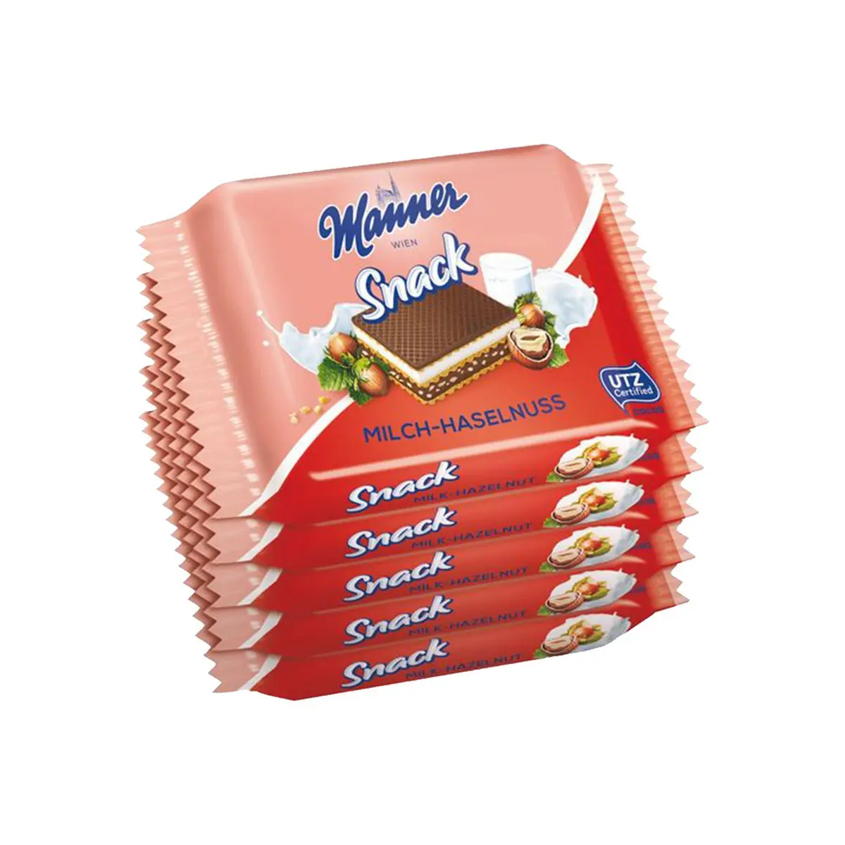 Vafer me qumesht&lajthi Manner 5x25gr