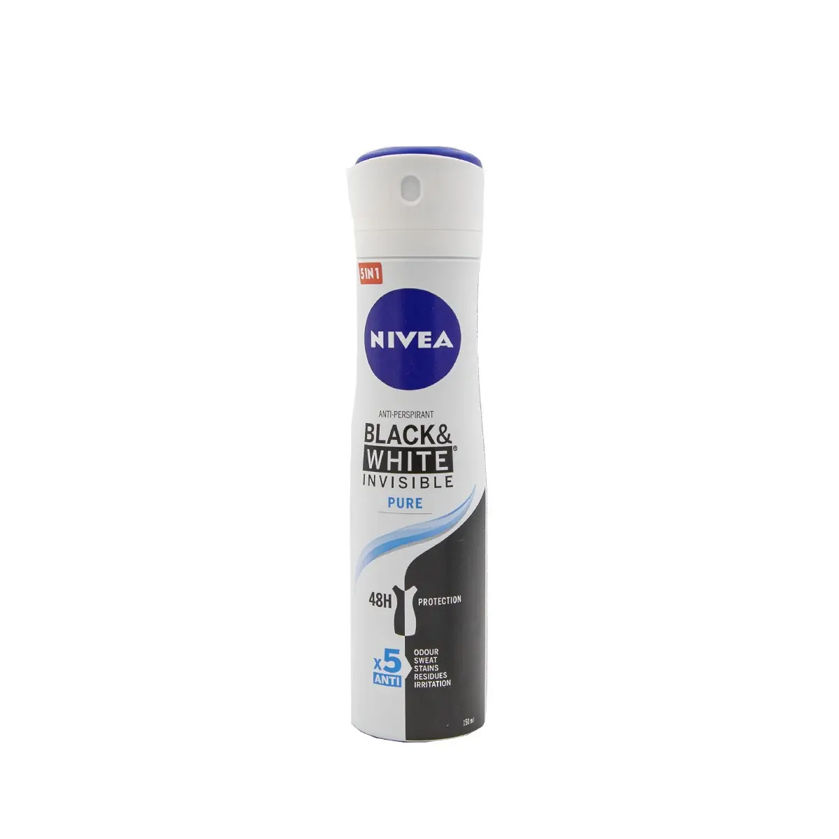 Deo per femra invisible Nivea 150ml