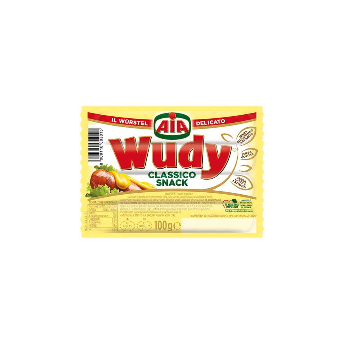 Virshlle klasik Wudy Aia 125gr