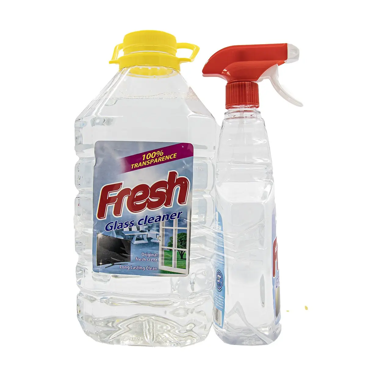 Detergjent për Xhama Trans 3L+0.75L Grat