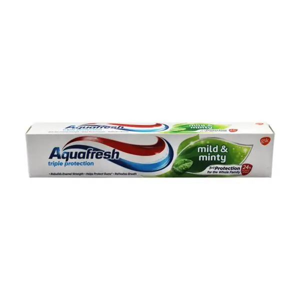 Paste dhembesh mild minty Aquafresh 75ml