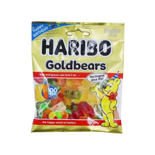 Bombon I bute gold baren Haribo