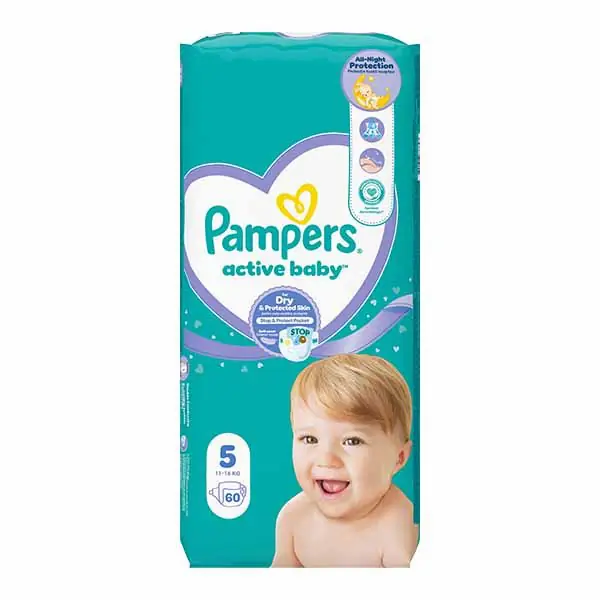 Pelene per femij junior Pampers jp 60pcs