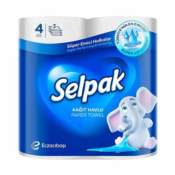 Leter kuzhine Selpak rollne 4 cope