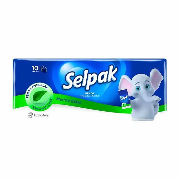 Faculete xhepi mentol Selpak 10 cope