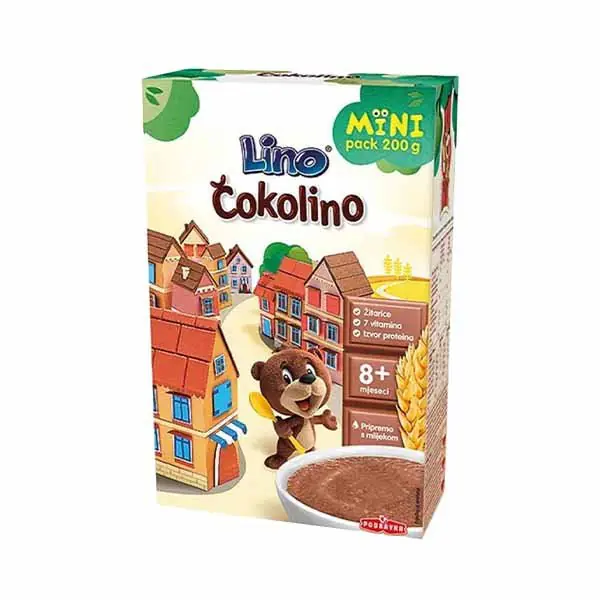 Ushqim per femije me qokollad Lino 200gr