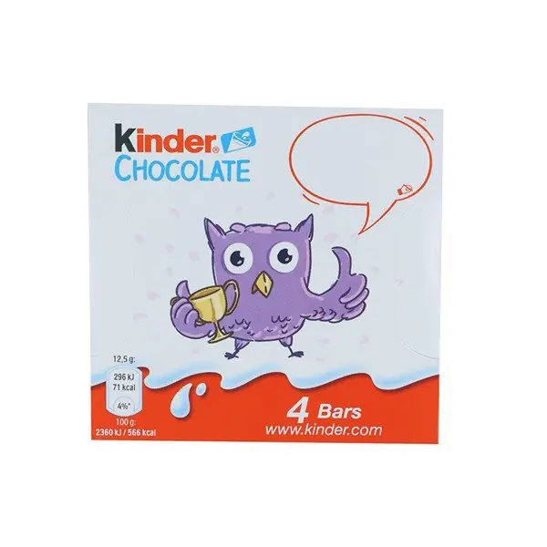 Cokollate me qumesht t4 Kinder 50gr