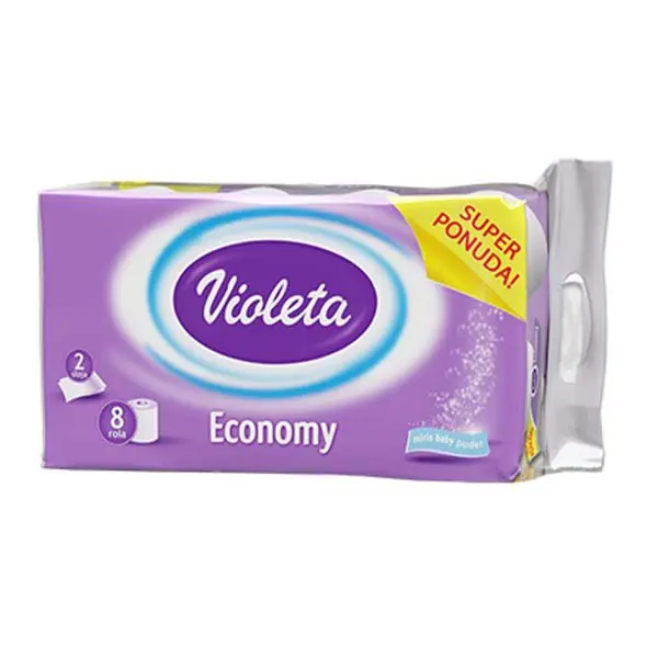 Leter toaleti Violeta 2shtresa 8 cope