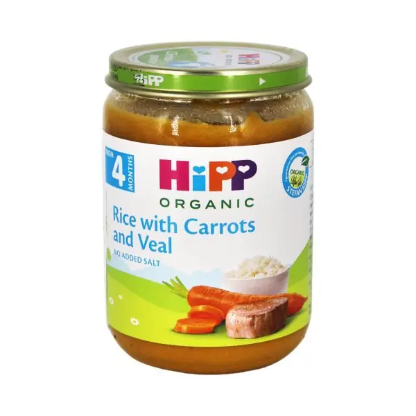 Oriz karrota mish viqi bio Hipp 190gr