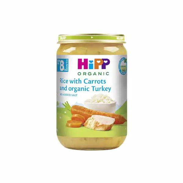 Oriz karrota mish gjeldeti Hipp 220gr