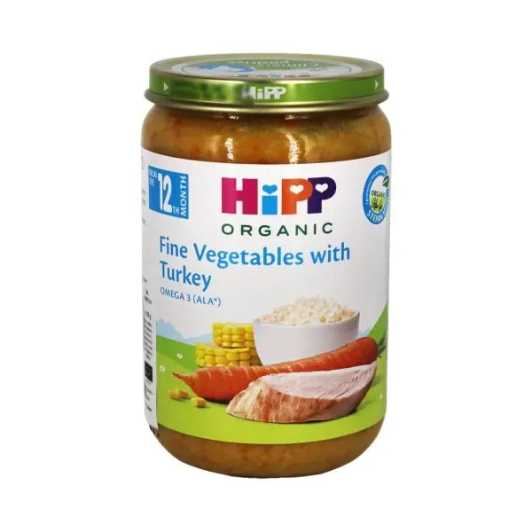 Perime te njoma me gjeldeti Hipp 220gr