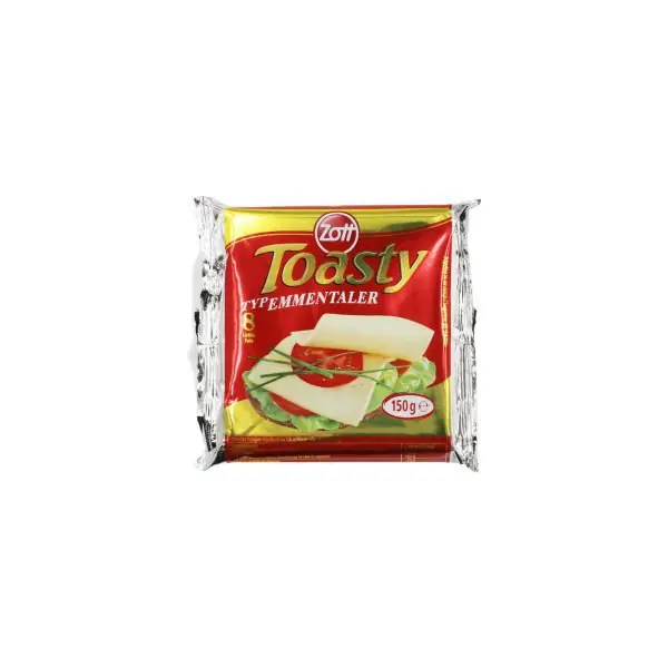 Kackavall rriska emental toast Zott 150gr
