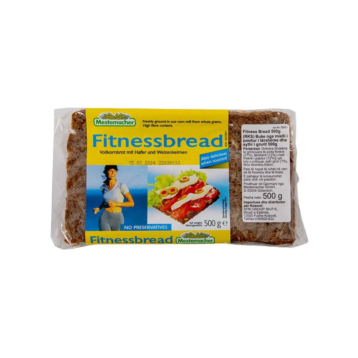 Buke nga mielli i pasitur i tresher 500g