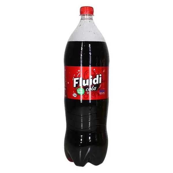 Pije e gazuar cola Fluidi 2l
