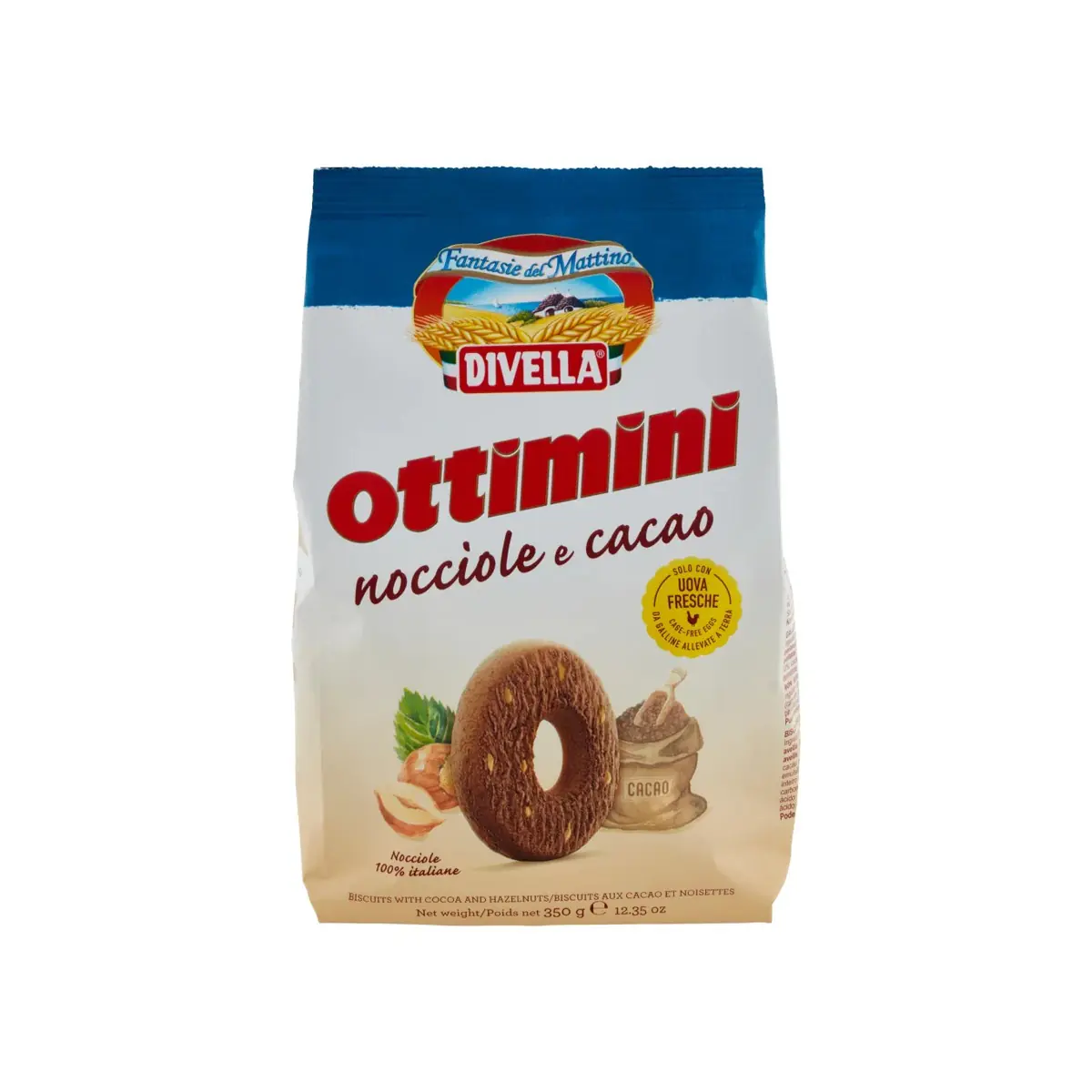 Biskota me lajthi otimini Divella 350gr