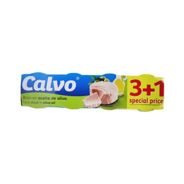Tune ne vaj ulliri Calvo 3+1gratis 320gr
