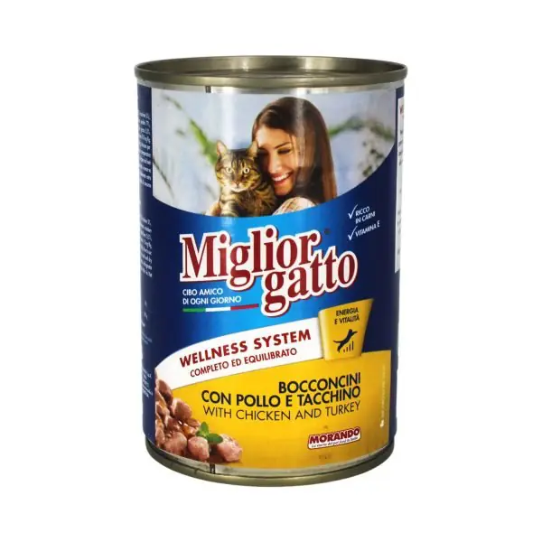 Ushqim mace pollo Morando 40gr