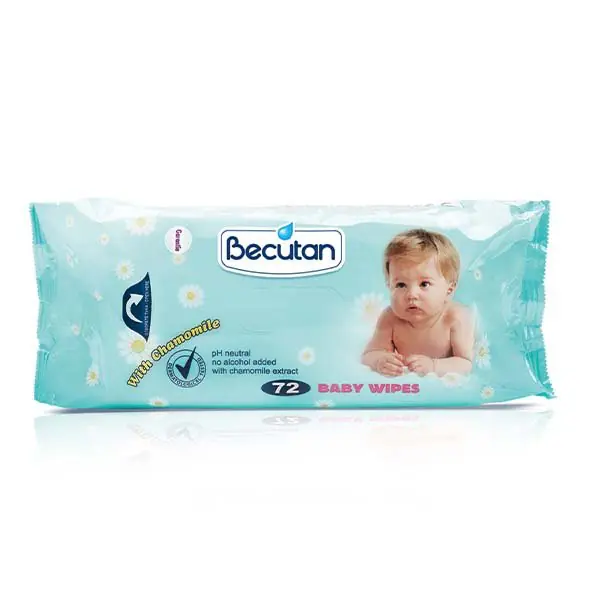 Leter e lagur per femije Becutan 72pcs