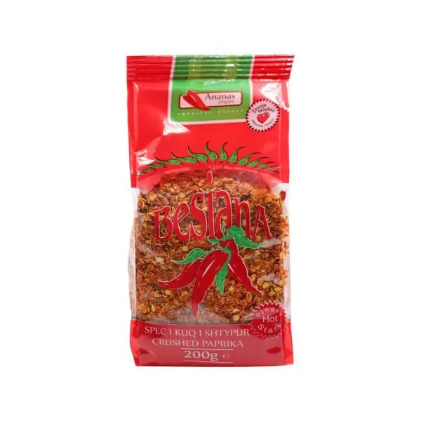 Biber i kuq i shtypur Besiana 200gr