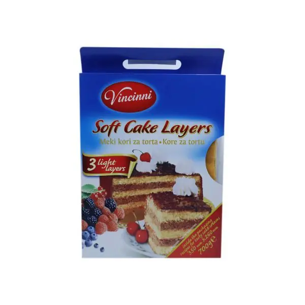 Pete per torte vanille Vincini 700gr
