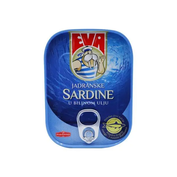Sardina me vaj bimor Eva 100gr