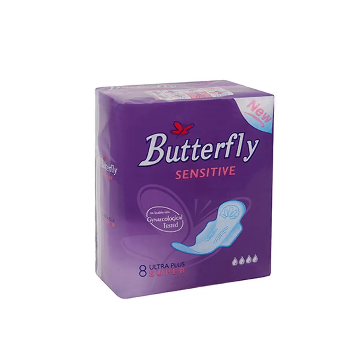 Vata higjienike Butterfly sensitive 8co