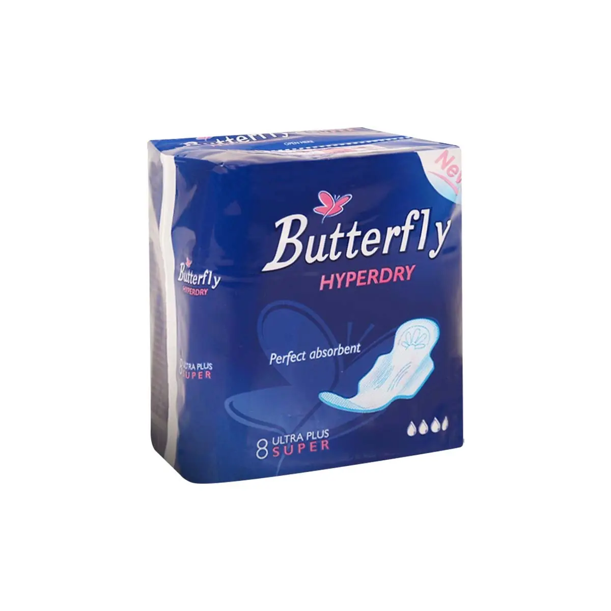 Vata higjienike Butterfly hyperdry 8cop